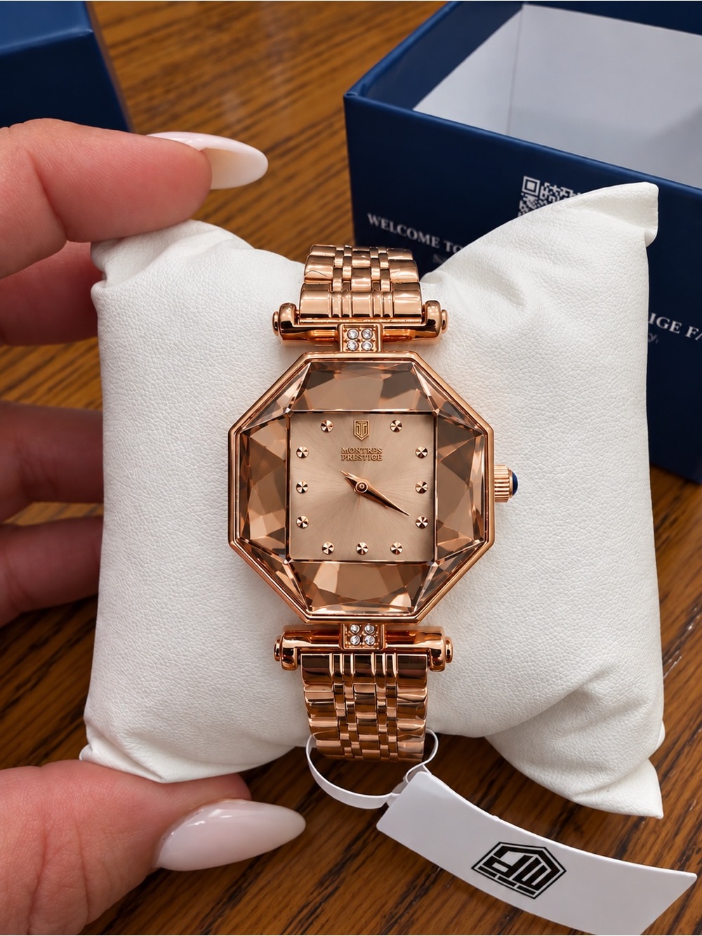 Invicta Montres Prestige Rose Gold Crystal-Edge Watch